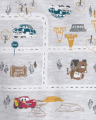 Baby Boy 2-Piece &copy;Disney/Pixar Cars Top & Short Set - Grey, image 2 of 2 slides