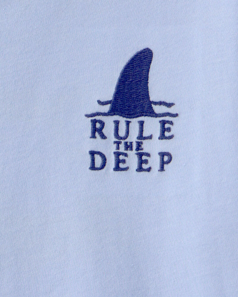 Gar&ccedil;ons - T-shirts &agrave; imprim&eacute; requin Ocean Life - Bleu, image 3 sur 4 diapositives