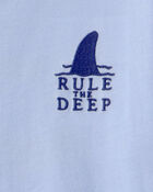 Gar&ccedil;ons - T-shirts &agrave; imprim&eacute; requin Ocean Life - Bleu, image 3 sur 4 diapositives