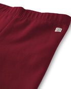 Toddler Girl 2-Pack Fleece Leggings Made with Organic Cotton, image 5 of 5 slides