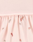 Bébé Ensemble 2 pièces robe cache-couche et cardigan, image 3 sur 5 diapositives