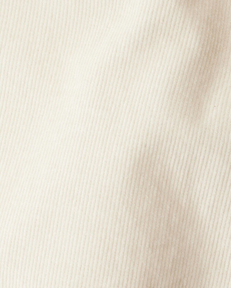 Toddler Girl Heart Pocket Barrel Pants - Tan, image 4 of 5 slides