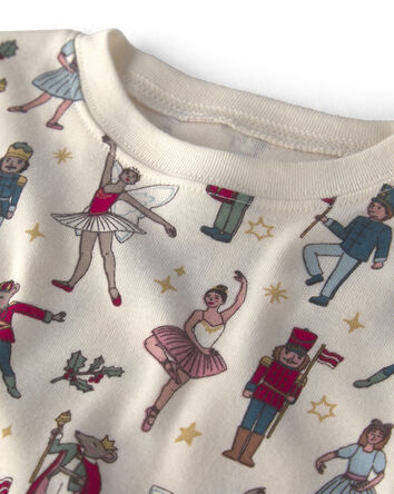 B&eacute;b&eacute; - Pyjama 2 pi&egrave;ces en coton biologique &agrave; motif Casse-noisette, 