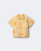 Tout-petit gar&ccedil;on - Chemise boutonn&eacute;e &agrave; manches courtes &agrave; imprim&eacute; Rayon de soleil - Jaune, image 2 sur 6 diapositives