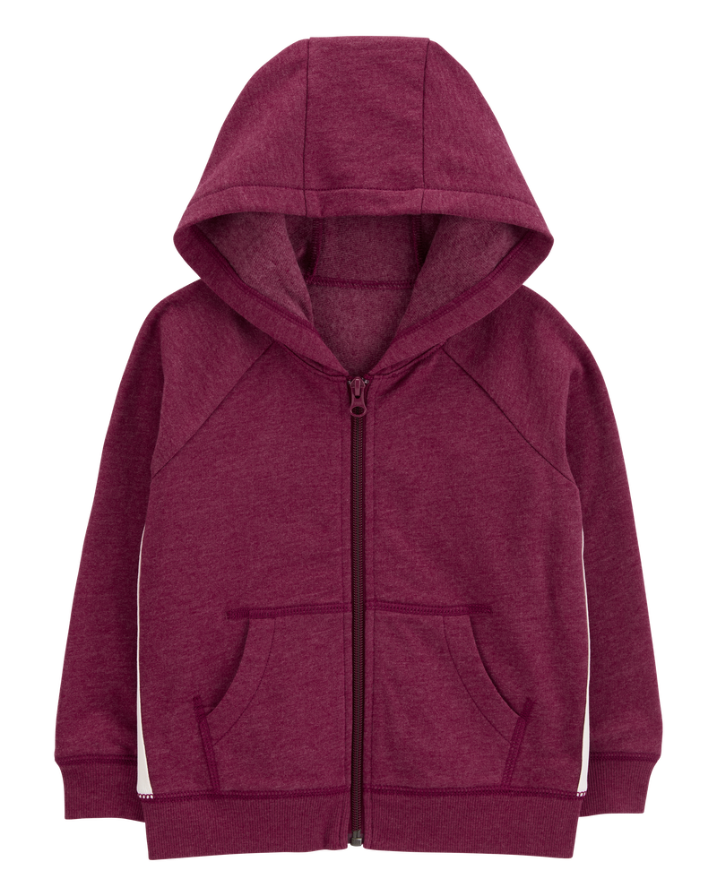 Toddler Zip-Up Fleece Hoodie, image 1 of 4 slides