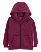 Toddler Zip-Up Fleece Hoodie, image 1 of 4 slides