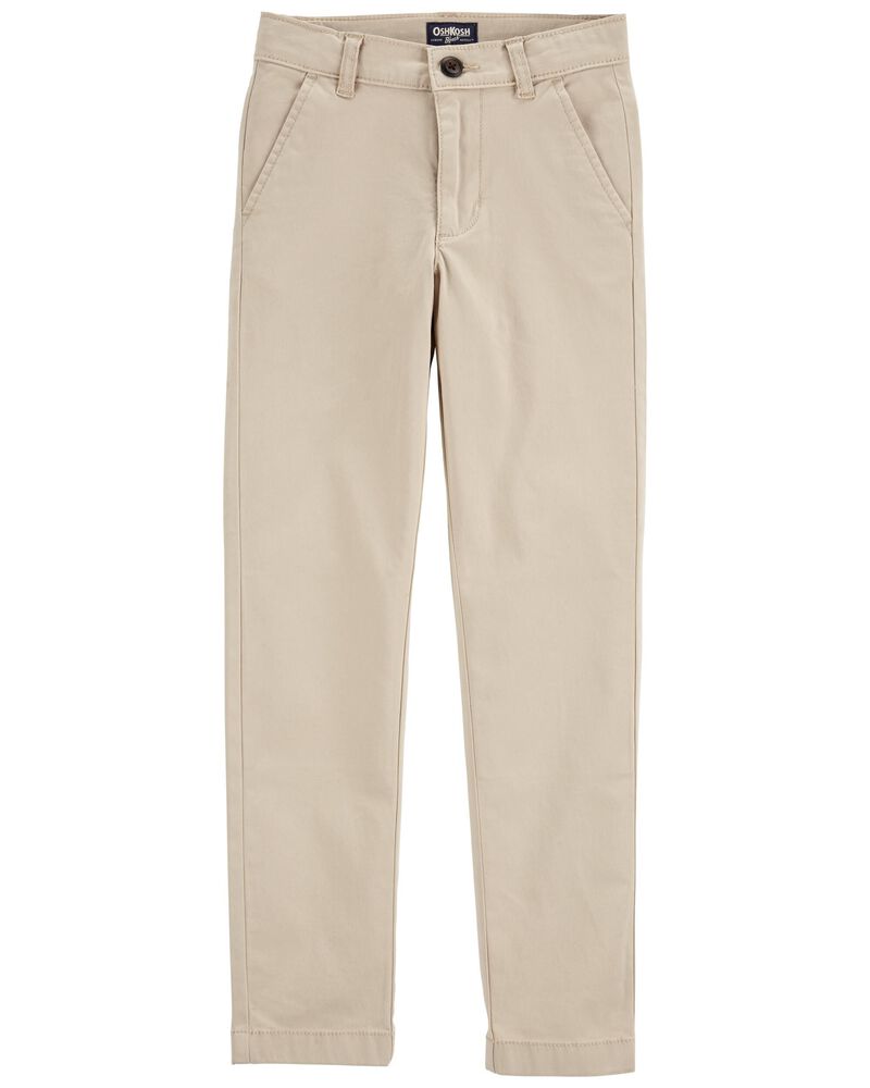 Kid Stretch Uniform Chinos, image 1 of 2 slides