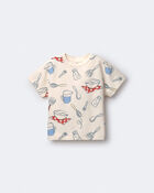 Tout-petit - T-shirt &agrave; manches chauve-souris, p&acirc;tisserie - Cr&egrave;me, image 2 sur 6 diapositives