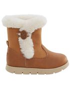 Toddler Faux Fur Boots, image 2 of 7 slides