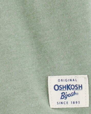 Baby Pocket Henley Tee - Green, 