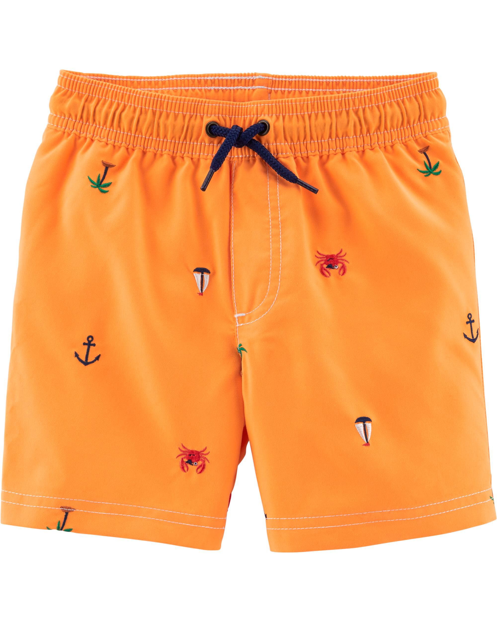 Osh Kosh B/'gosh Toddler Boys/' Palm Tree Swim Short Size 2T 3T $26