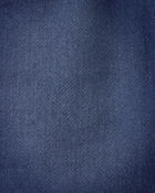 B&eacute;b&eacute; gar&ccedil;on - Short &agrave; cordon de serrage en denim - D&eacute;lav&eacute; fonc&eacute;, image 3 sur 3 diapositives
