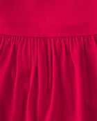 B&eacute;b&eacute; fille - Robe cache-couche PurelySoft&trade; &agrave; manches longues &ndash; Rouge, image 4 sur 4 diapositives