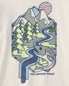 Gar&ccedil;ons - T-shirt manches longues &agrave; motif de paysage - Ivoire, image 4 sur 4 diapositives