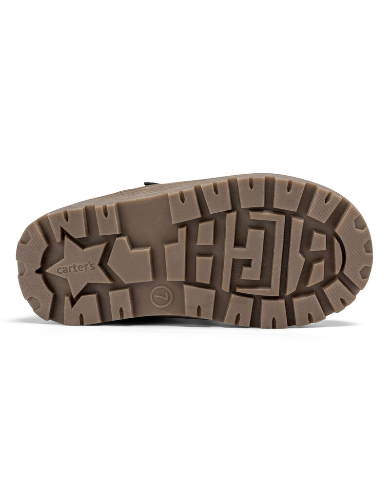 Toddler Boy Lace-Up Boots - Grey, image 5 of 6 slides