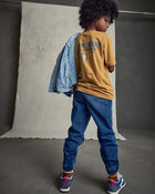 Boys OshKosh Graphic Tee - Gold, image 8 of 9 slides
