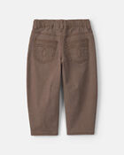 Toddler Boy Western Jeans - Brown, image 2 of 4 slides