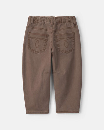 Toddler Boy Western Jeans - Brown, 