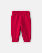 B&eacute;b&eacute; gar&ccedil;on - Ensemble 2 pi&egrave;ces chandail &agrave; motif arbre de No&euml;l sur voiture et pantalon &ndash; Gris/Rouge, image 2 sur 4 diapositives