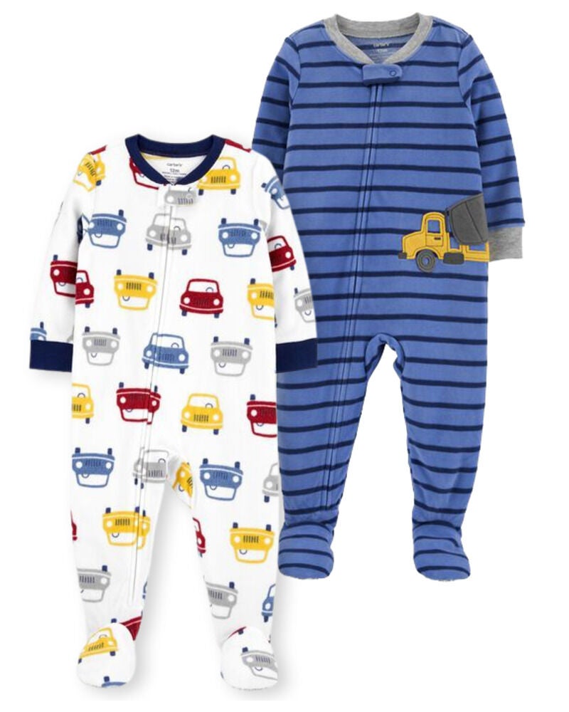 Bundle 2 Pack 1 Piece Fleece PJs Carter s Oshkosh Canada