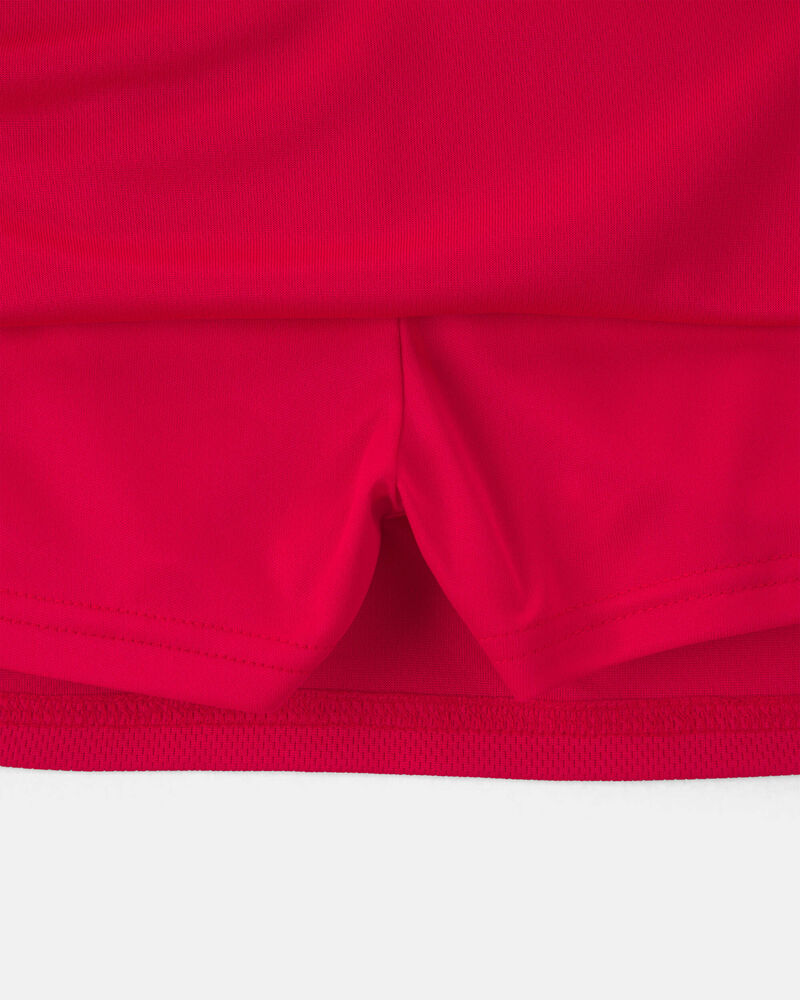 Ensemble 2 pi&egrave;ces chandail de soccer et jupe-short Umbro de l&rsquo;Angleterre pour fille - Rouge/Blanc, image 7 sur 13 diapositives