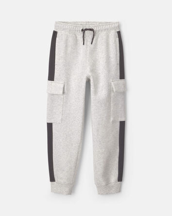 Boys Fleece Pants - Gray, 