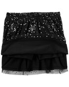 Kid 2-Piece Halloween Cat Tee & Tulle Skirt Set, image 2 of 4 slides