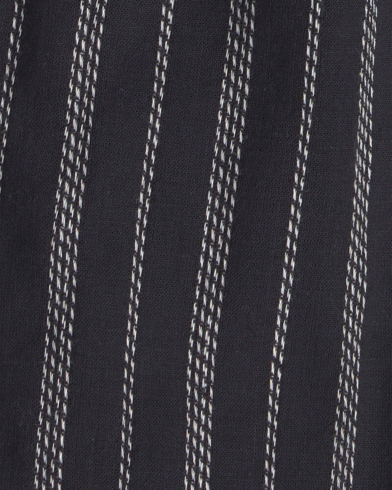 Toddler Stripe Pants - Black, image 5 of 6 slides