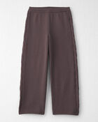 Filles - Ensemble 2 pi&egrave;ces haut &agrave; torsade et pantalon en tricot de coton biologique, image 2 sur 4 diapositives