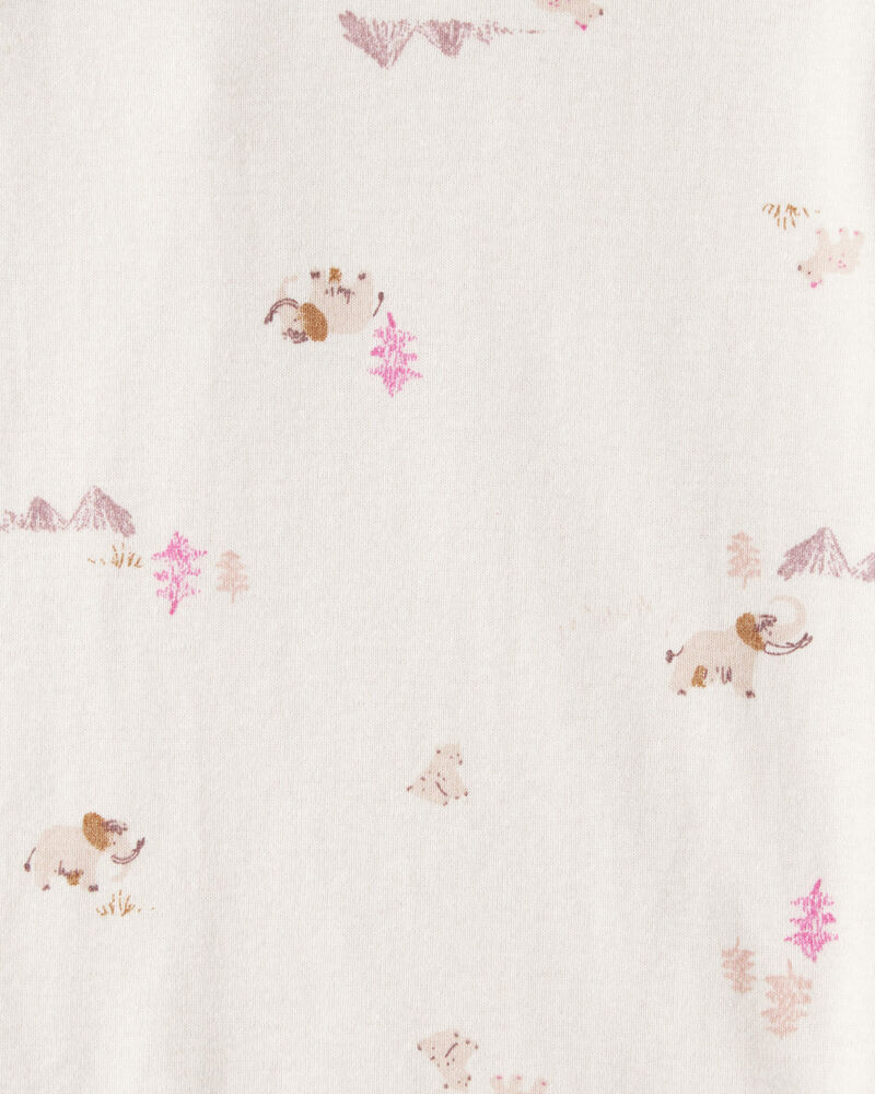 Baby Girl 5-Pack Bear Floral Multipack Bodysuits - White/Pink/Purple, image 5 of 7 slides