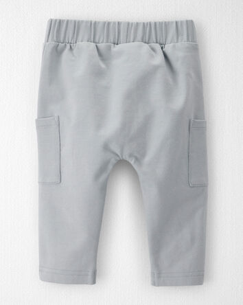 B&eacute;b&eacute; - Emballage de 2 pantalons de jogging en jersey bouclette de coton biologique, 