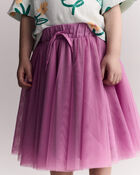 Toddler Girl Avenue Twirl&trade; Midi with Tulle - Purple, image 6 of 6 slides