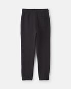 Boys Fleece Joggers - Black, image 2 of 4 slides
