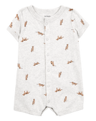 Baby Dog Short-Sleeve Romper , image 1 of 5 slides