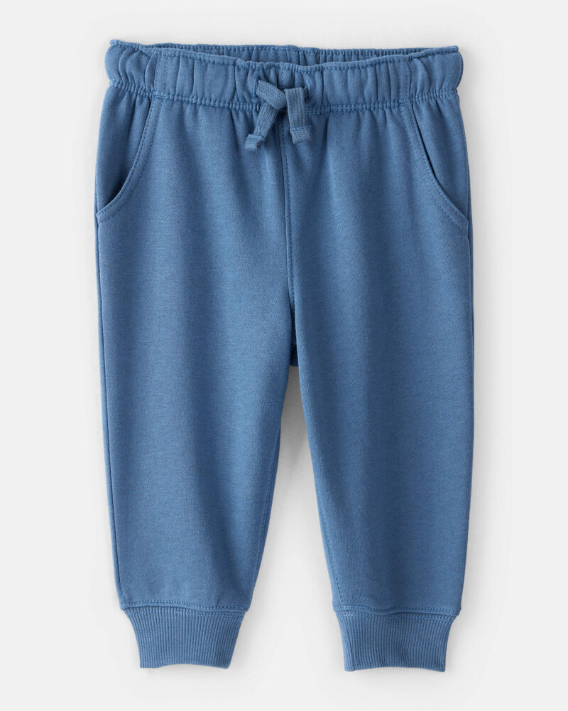 Baby Boy DayDream Fleece Joggers - Blue, image 1 of 4 slides