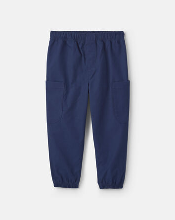 Tout-petit gar&ccedil;on - Ensemble 2 pi&egrave;ces haut &agrave; capuchon et pantalon en molleton &agrave; imprim&eacute; &laquo;Go Get &lsquo;Em Tiger&raquo; &ndash; Bleu, 