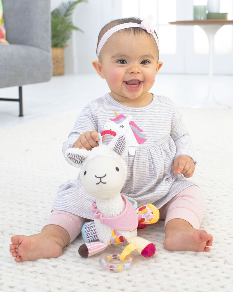 B&eacute;b&eacute; Jouet d&rsquo;&eacute;veil Bandana Buddies - lama, image 2 sur 4 diapositives