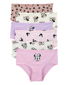 Kid 6-Pack Minnie Mouse Stretch Cotton Underwear, image 1 of 2 slides