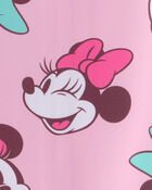 Baby Girl Disney&copy; Minnie Mouse Gingham Long-Sleeve 1-Piece Swimsuit - Pink, image 4 of 4 slides