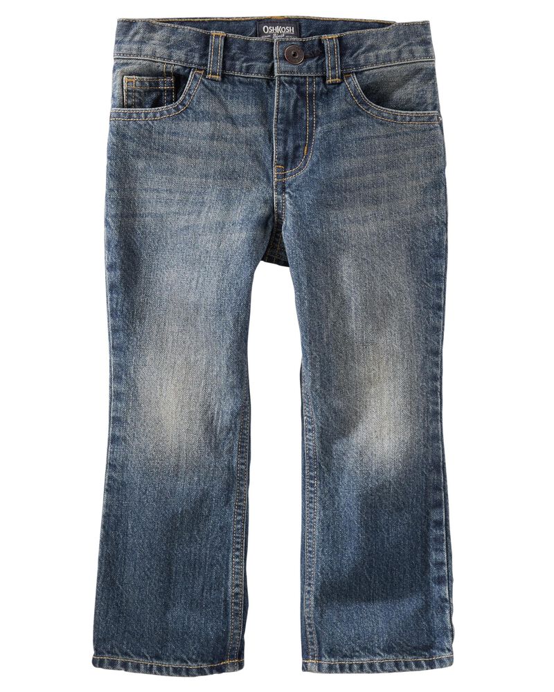Jeans classique - délavage moyen usé, image 1 sur 1 diapositives