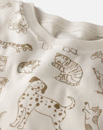 Kid 2-Piece Organic Cotton Pyjamas, 