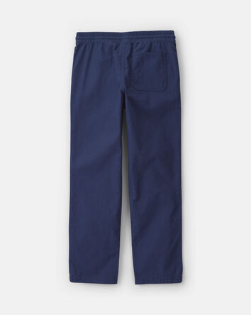 Gar&ccedil;ons - Pantalon en toile &agrave; enfiler - Bleu marine, 