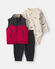 Red/Black/Cream