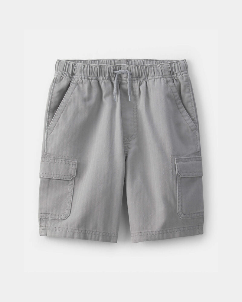 Gar&ccedil;ons - Short cargo - Gris, image 1 sur 3 diapositives
