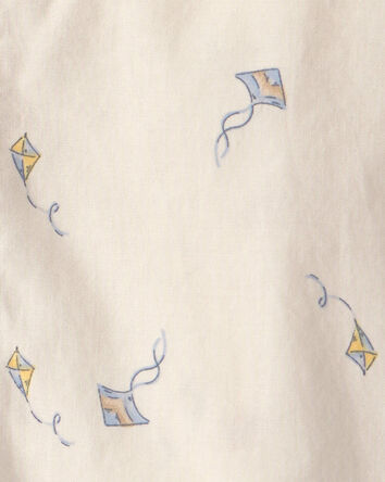 Tout-petit gar&ccedil;on - Ensemble de cerf-volant 2 pi&egrave;ces et short - Havane/Bleu, 