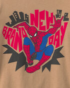 Tout-petit gar&ccedil;on T-shirt &agrave; imprim&eacute; Spider-Man de &copy;Marvel - Beige, image 2 sur 2 diapositives