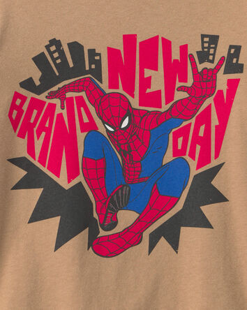 Tout-petit gar&ccedil;on T-shirt &agrave; imprim&eacute; Spider-Man de &copy;Marvel - Beige, 