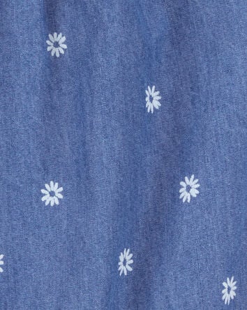 Baby Floral Chambray Jumpsuit, 