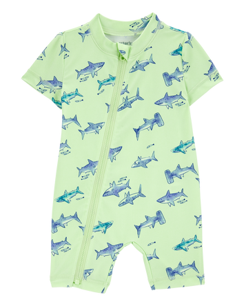 Baby Shark Rashguard - Green, 