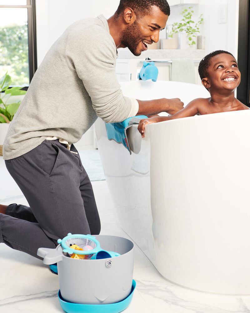 Seau de rangement pour jouets de bain Moby Stowaway, image 6 sur 10 diapositives